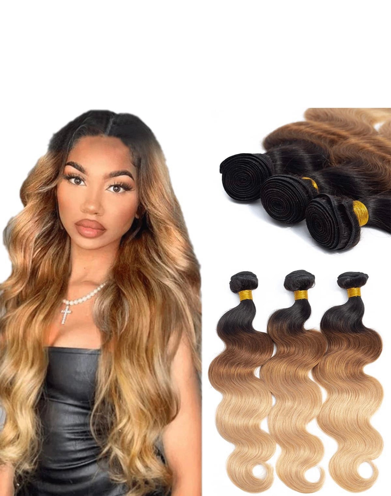 LaChloe 12A Brazilian 100% human hair